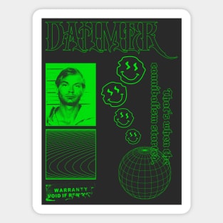 Jeffrey Dahmer -- Acid Graphics Original Design Magnet